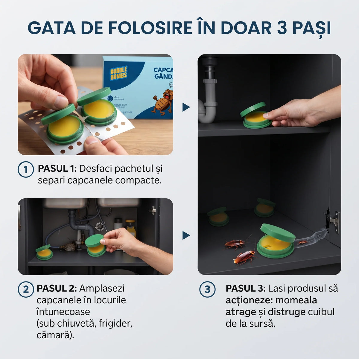 CAPCANĂ GEL ANTI-GÂNDACI