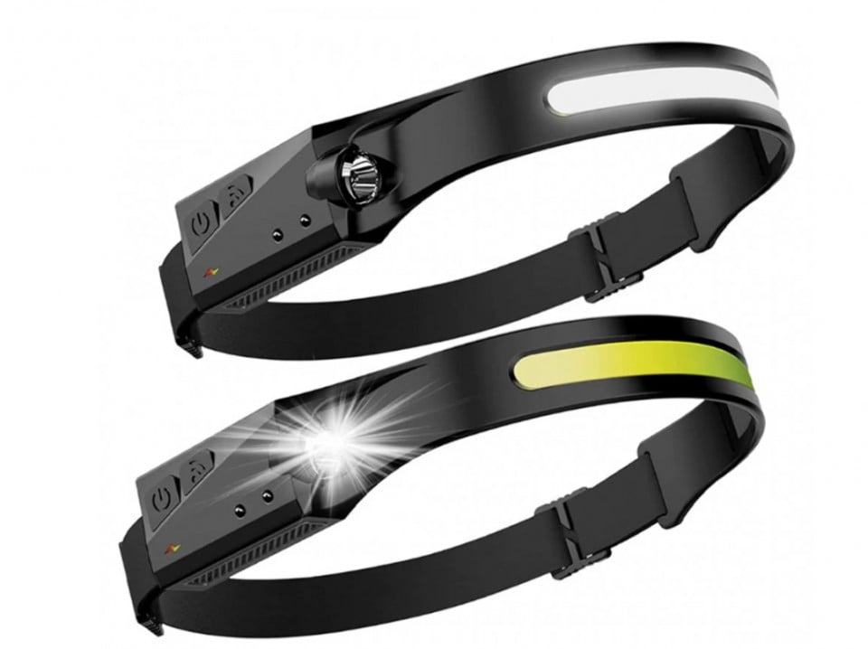 Lanternă LED frontală profesională